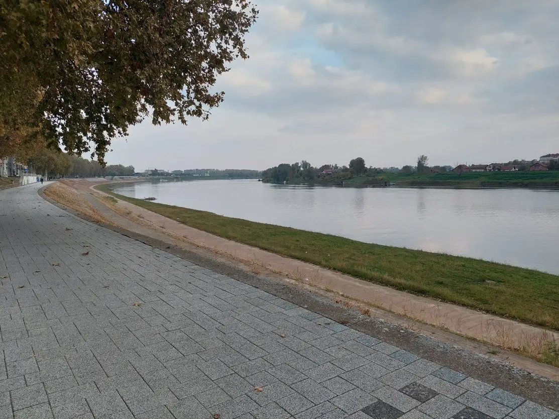 Rijeka Sava - panoramski pogled