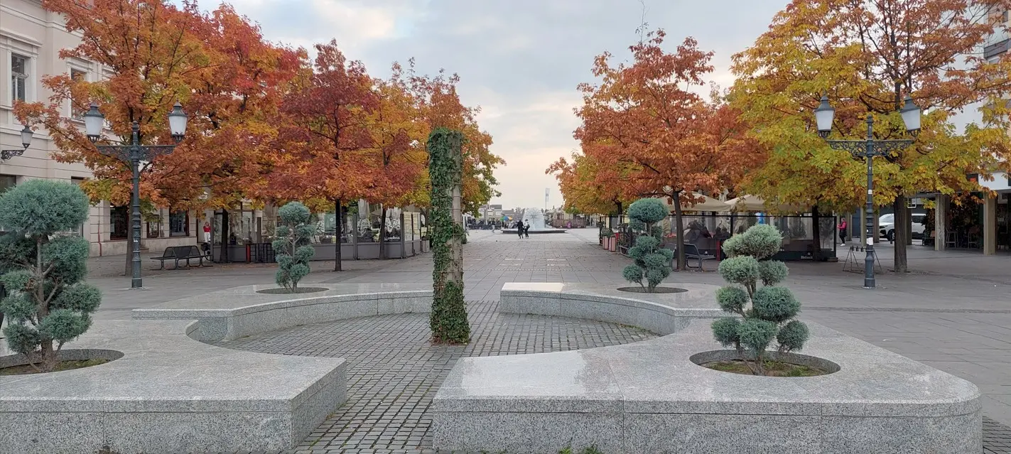 Središnji trg u Slavonskom Brodu