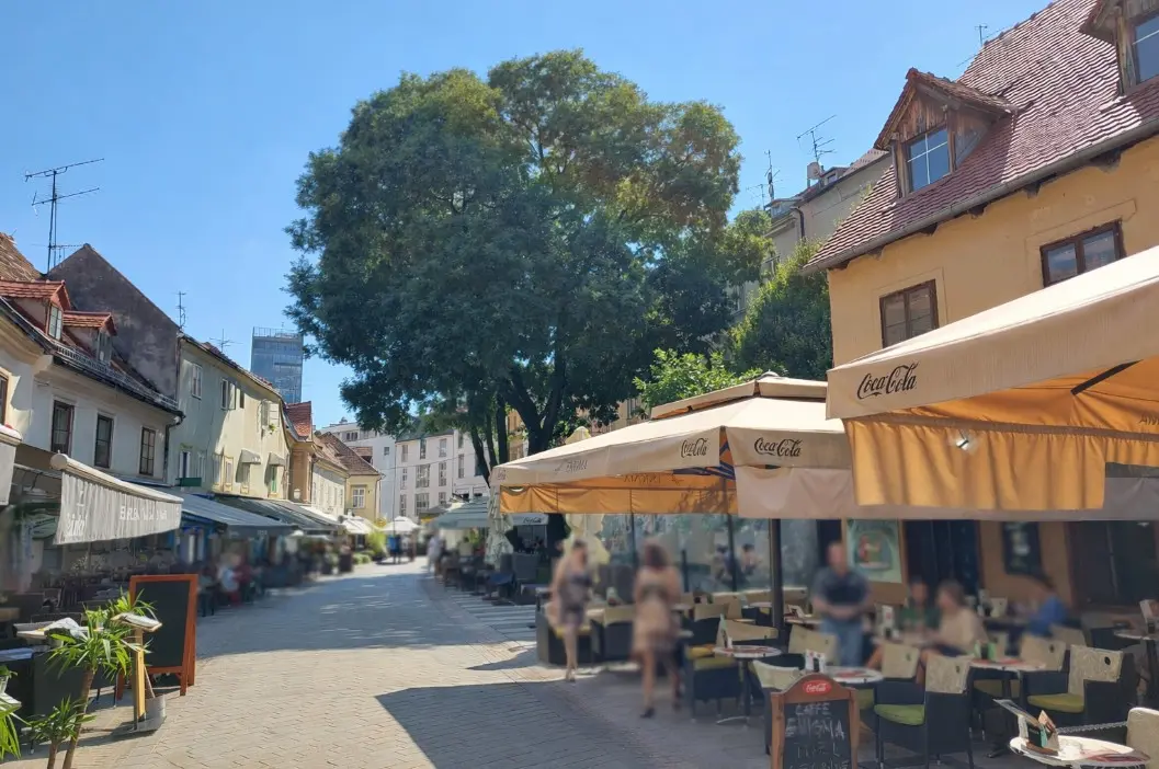 Tipična scena iz Tkalčićeve