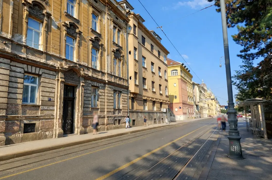 Ulica u središtu Zagreba